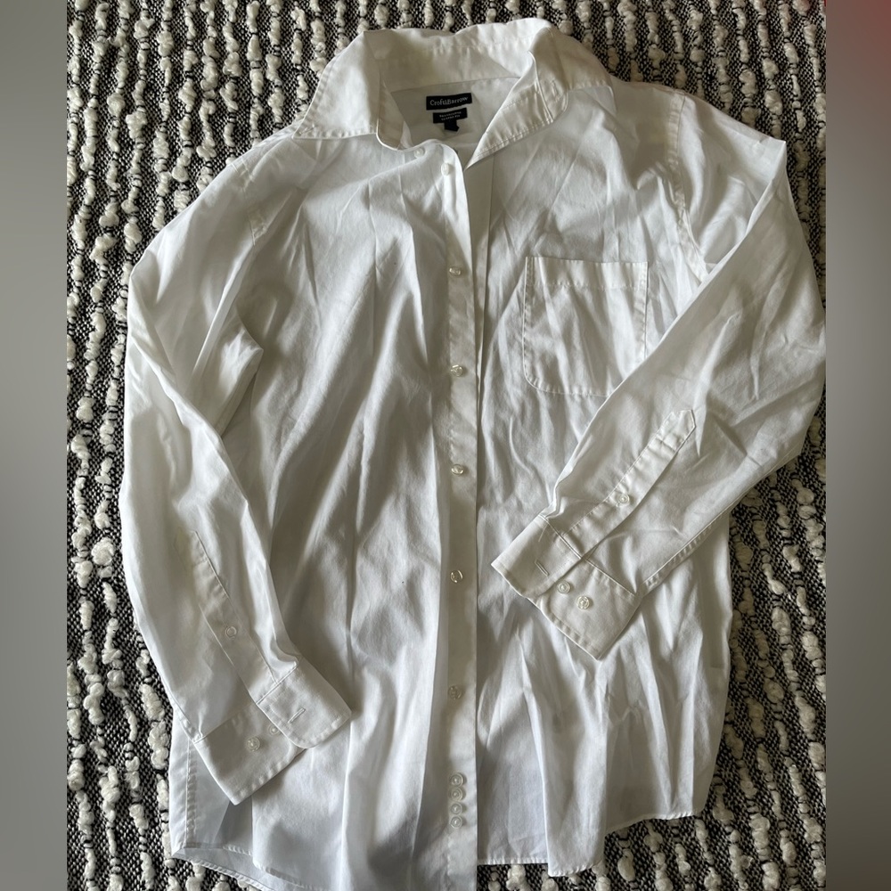 White Croft&Barrow button up